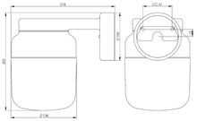 Lade das Bild in den Galerie-Viewer, Porzellanleuchte Ohm Wall 140/205