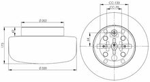 Lade das Bild in den Galerie-Viewer, Solenne 320/170 LED 3000K
