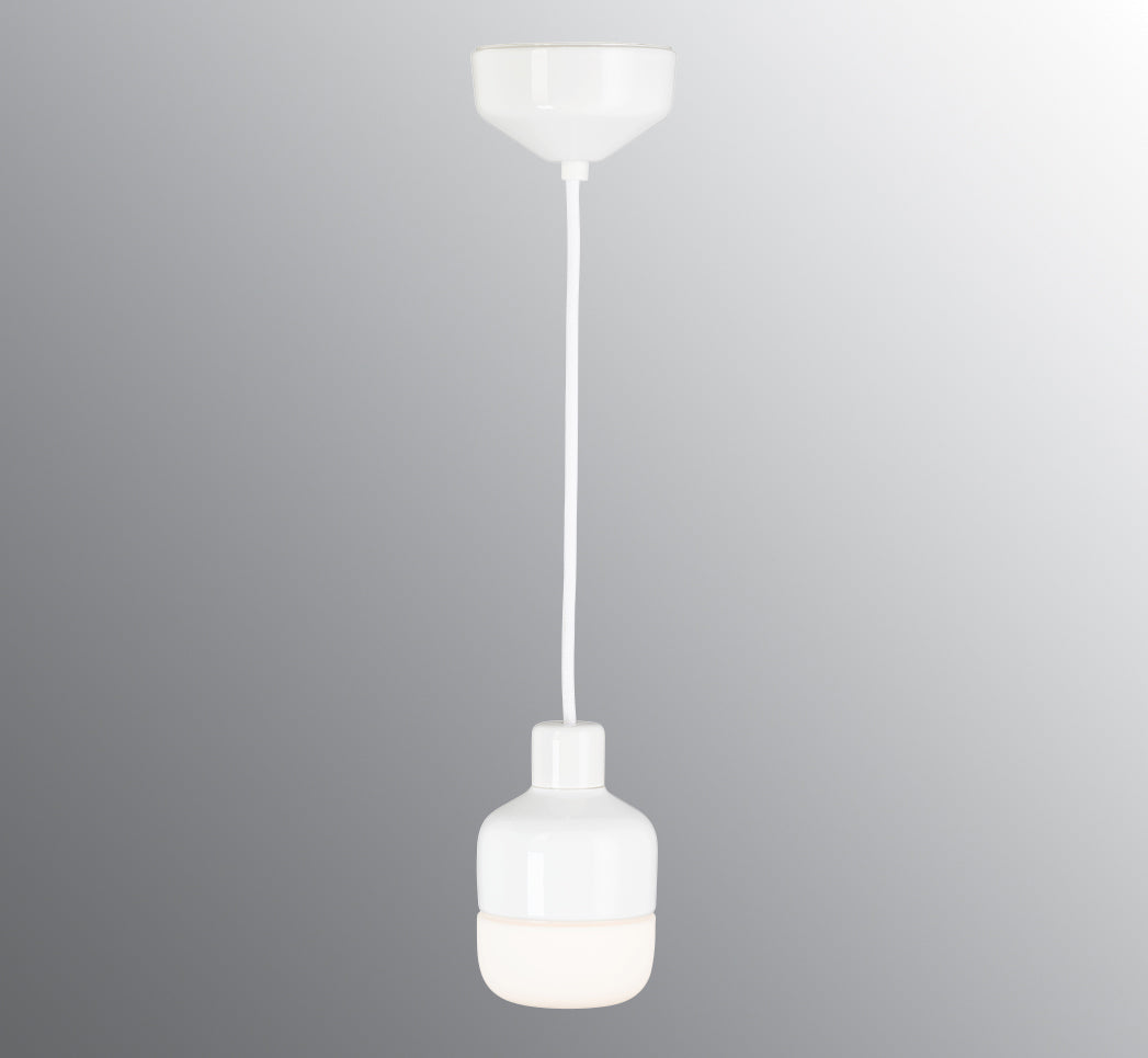 Hängependl mit seidenmattem Glas komplett